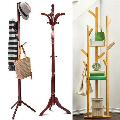 Wooden standing high grade hat - wooden,