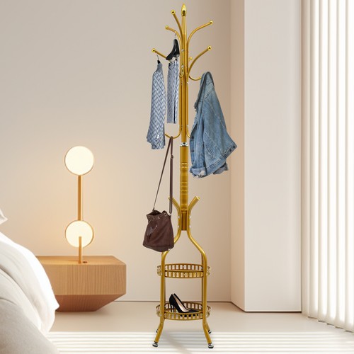 Modern metal coat rack - metal,