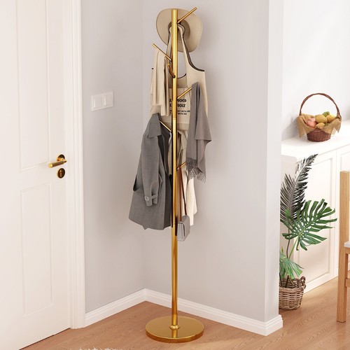 Metal coat rack - coat,